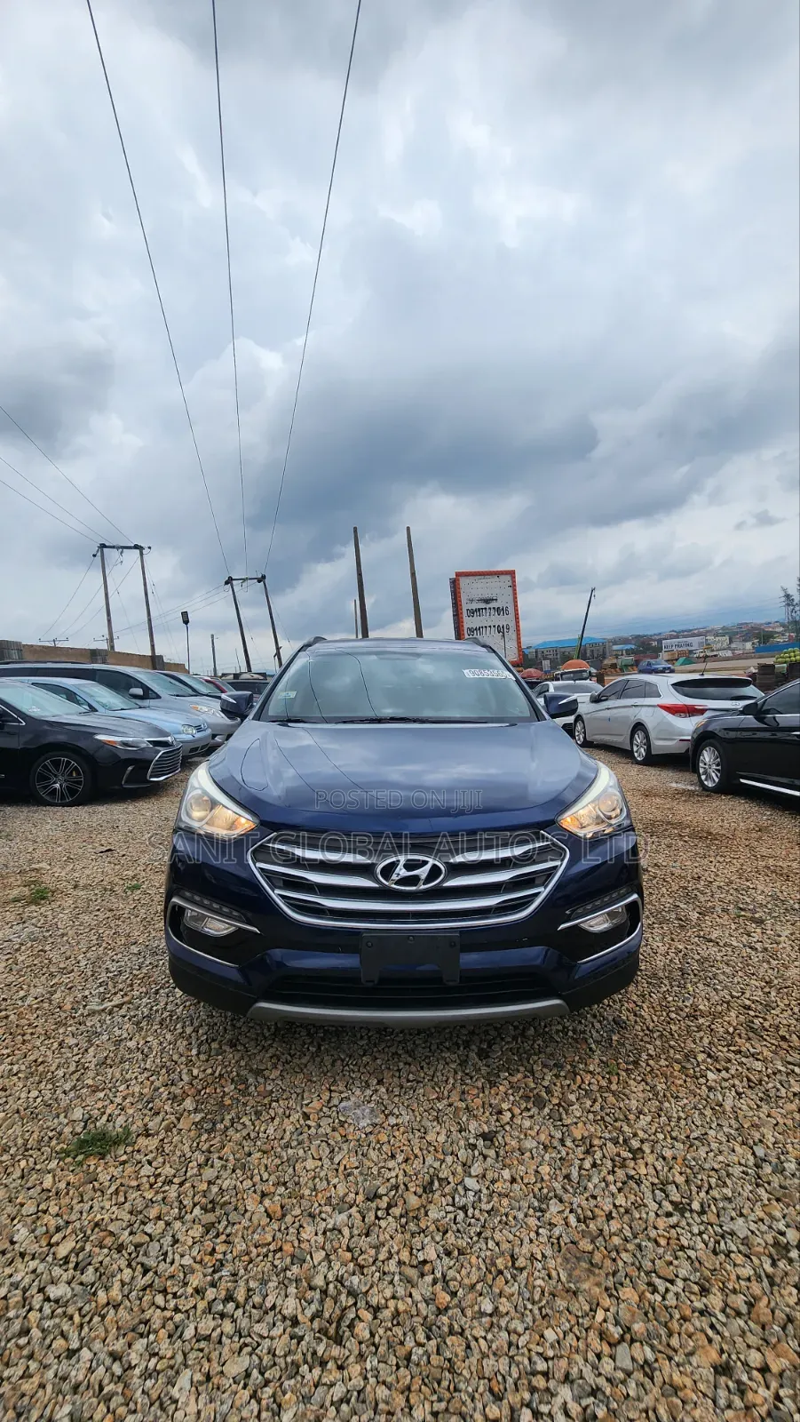 Hyundai Santa Fe 2018 Blue