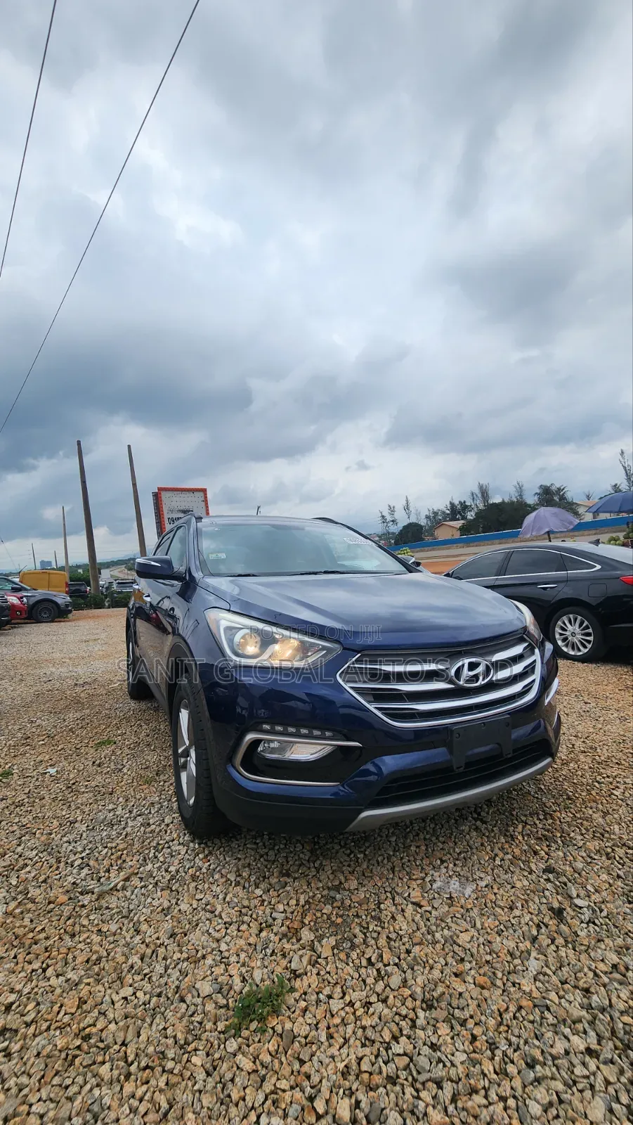 Hyundai Santa Fe 2018 Blue