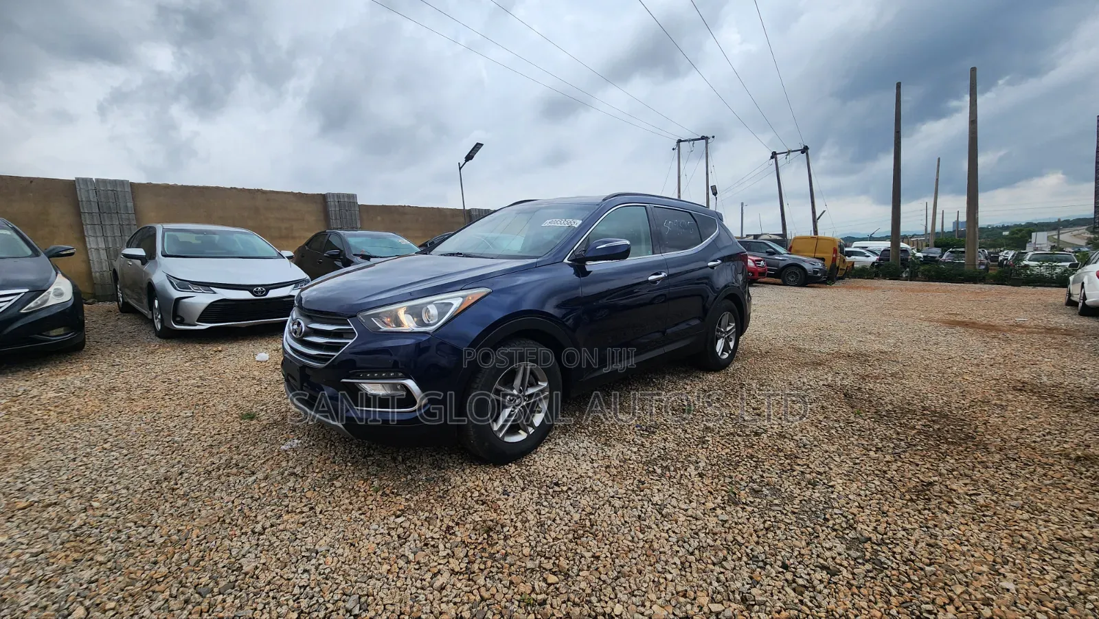 Hyundai Santa Fe 2018 Blue