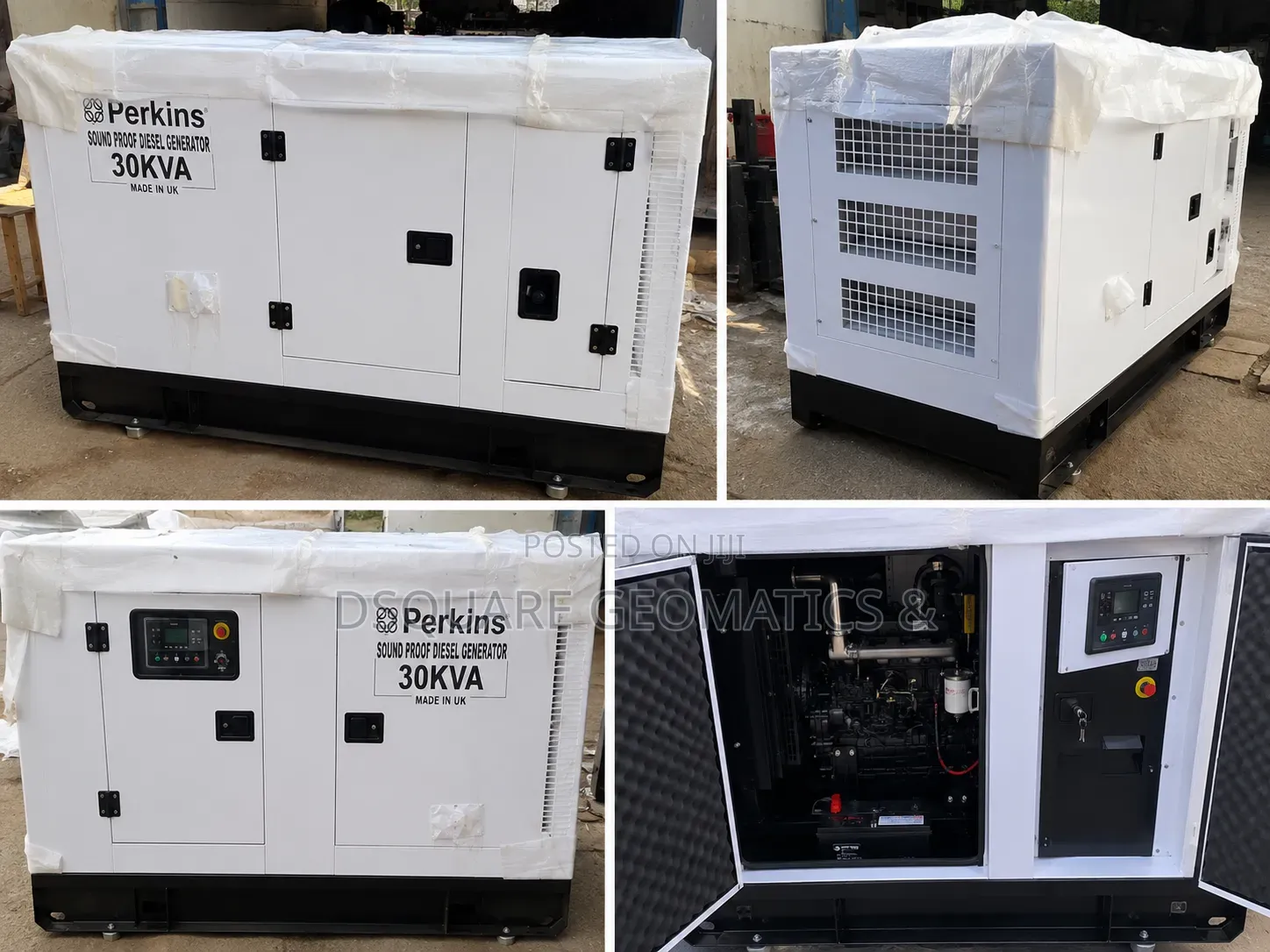 Perkins 30kva 40kva 50kva Soundproof Disels Generator