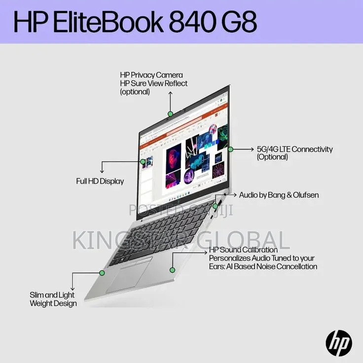 Laptop HP EliteBook 1040 G8 16GB Intel Core i7 SSD 512GB