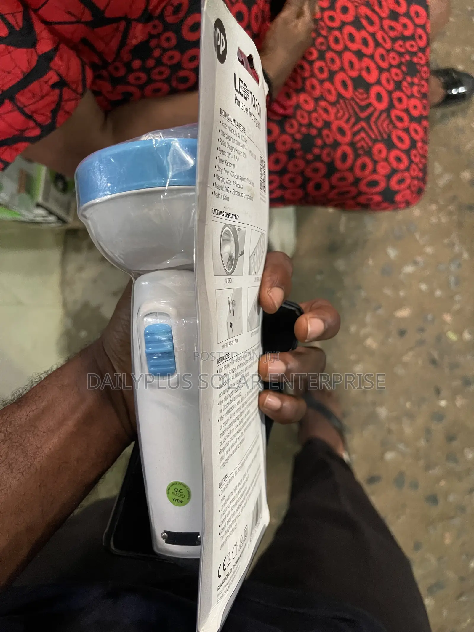DP 800mah Hand Torch