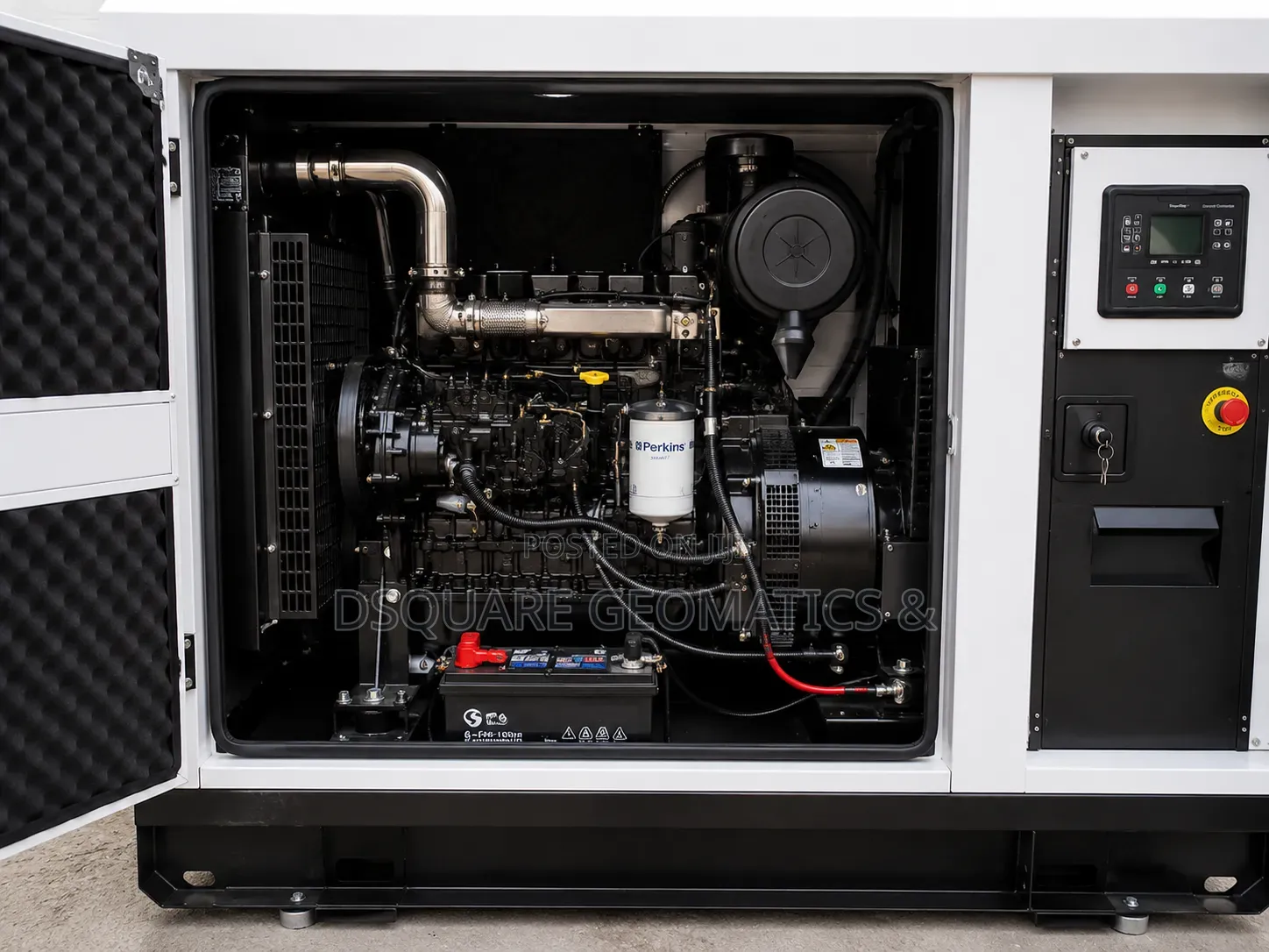 Perkins 30kva 40kva 50kva Soundproof Disels Generator