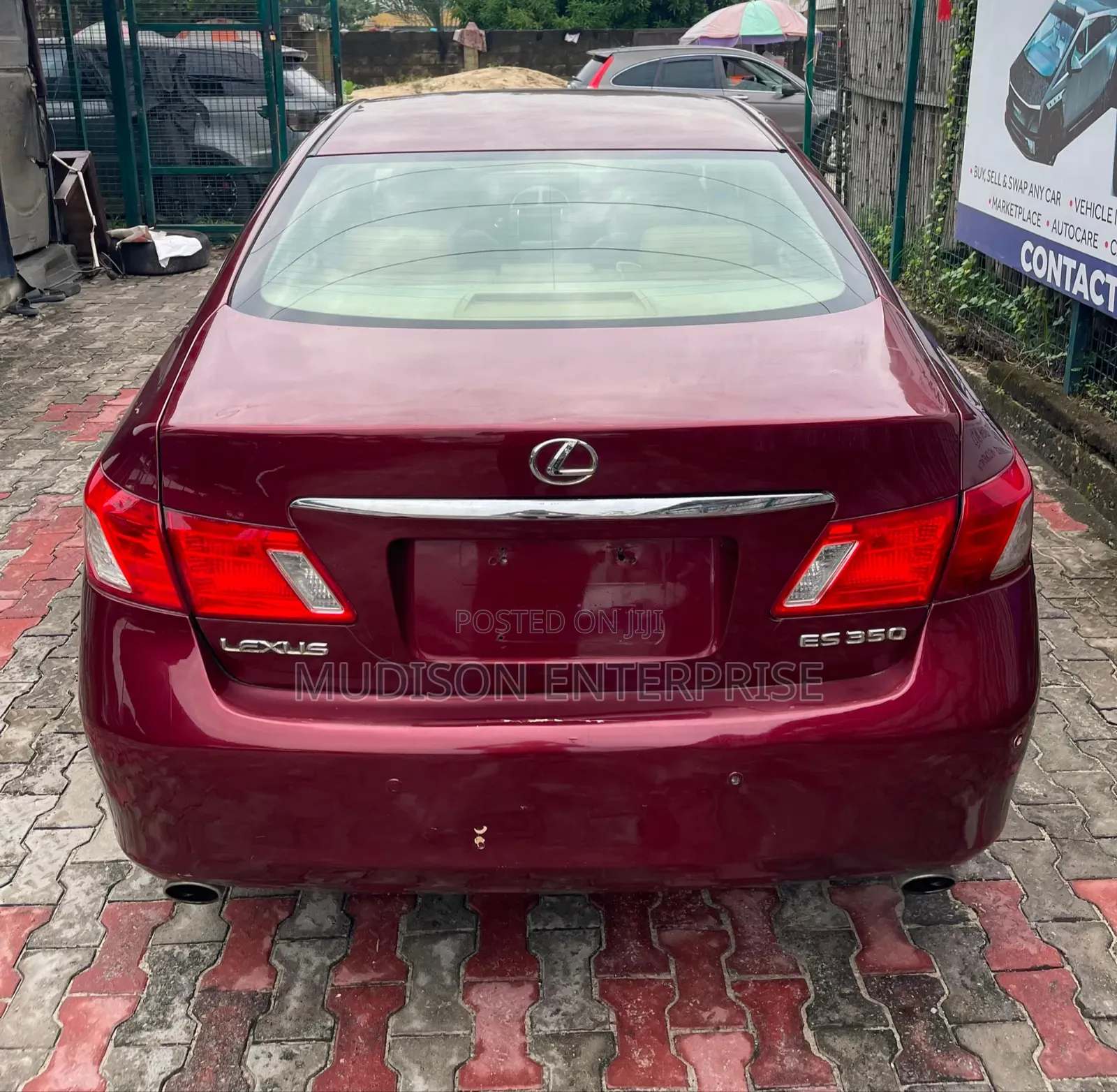 Lexus ES 350 2008 Burgundy