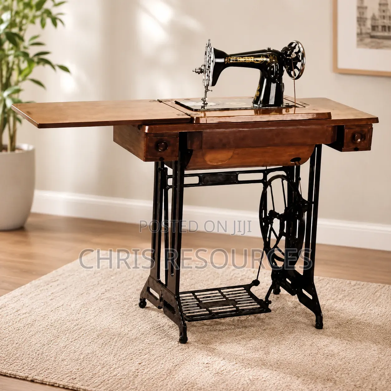 Butterfly Sewing Machine With Electric Motor Automatic/Manual