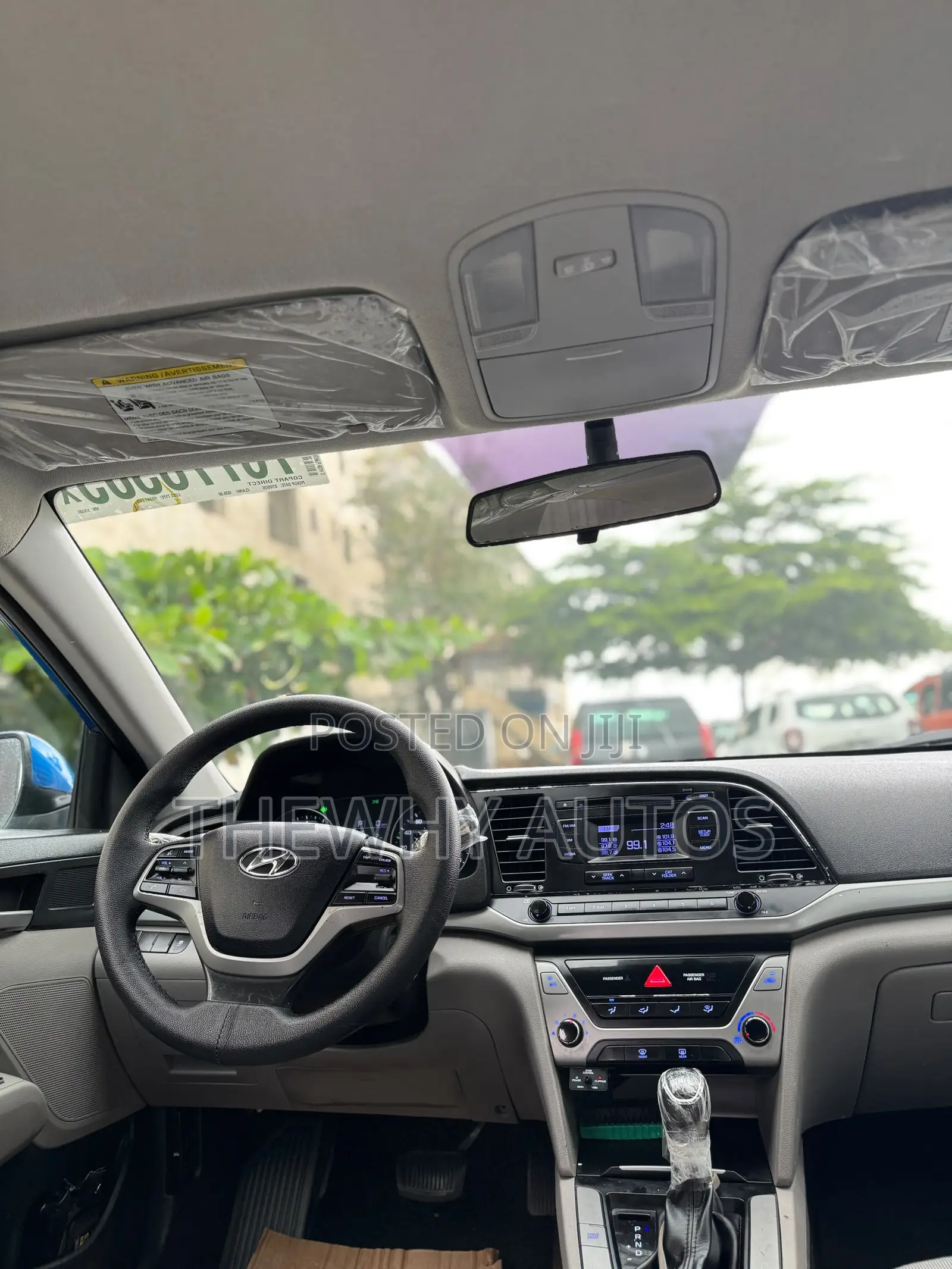 Hyundai Elantra ECO Sedan FWD (1.4L 4cyl 7A) 2017 Blue