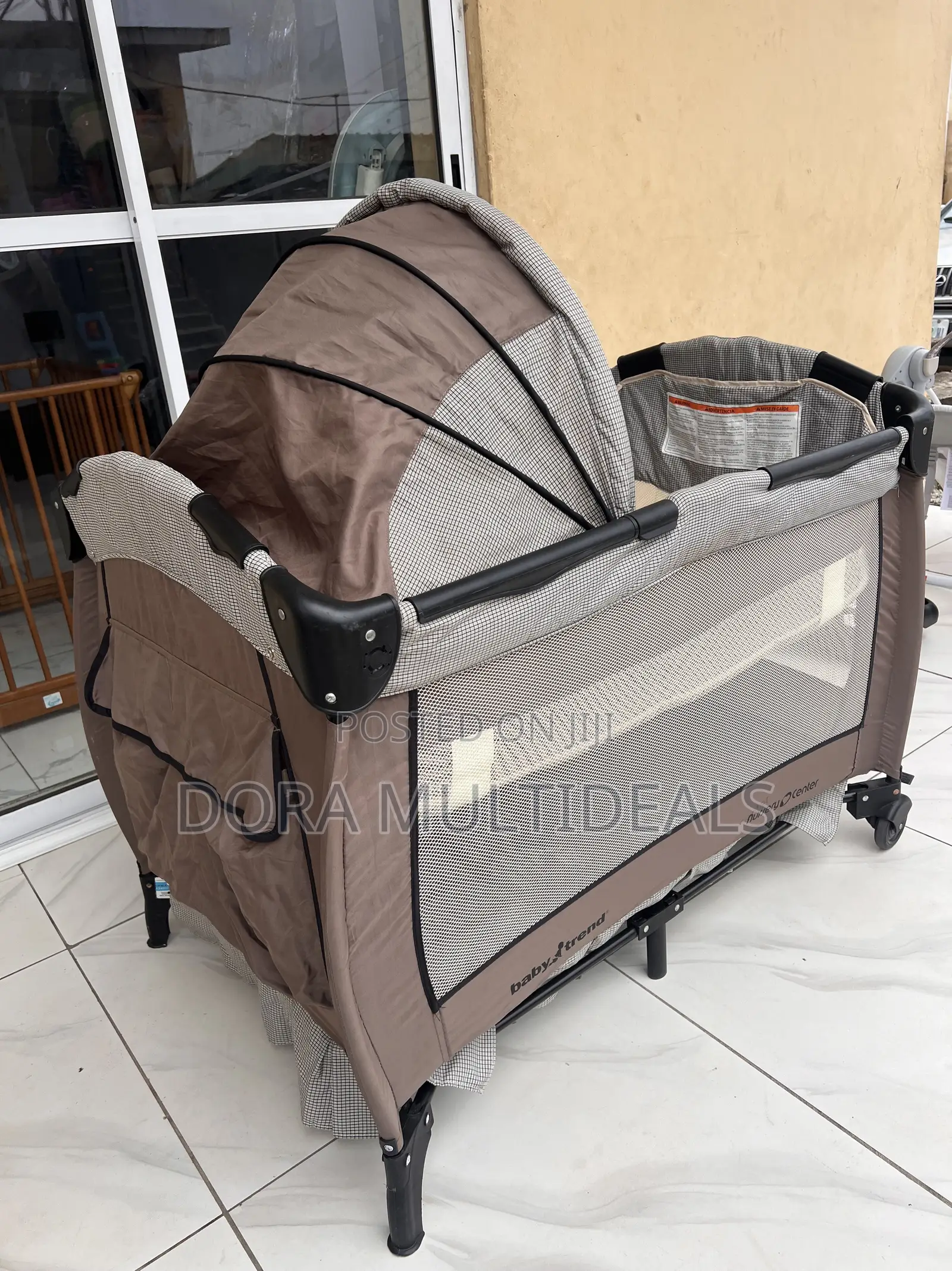 Imported Baby Cot With Free New Baby Net and Soothing Musical Mobile