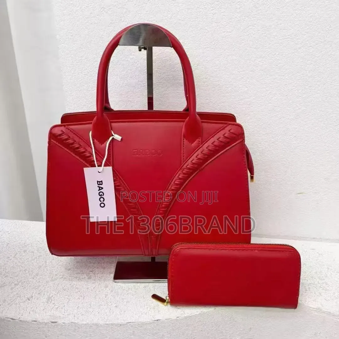 Bagco 2 in 1 Premium Quality Top Handle Structured Handbag