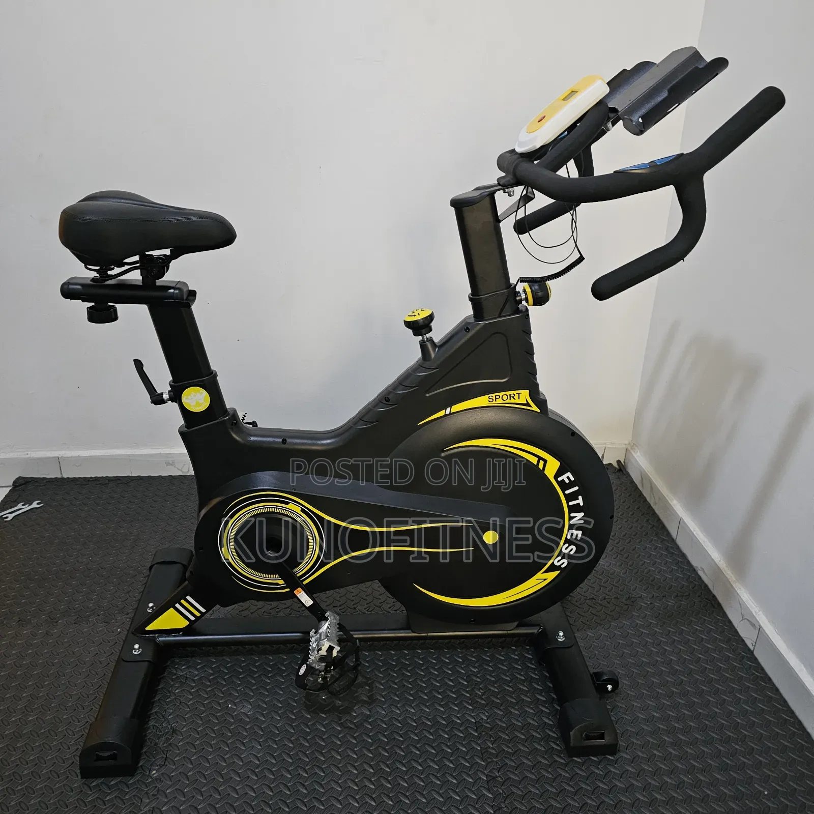 Heavy Duty Spinning Bike – 150kg Capacity, 15kg Flywheel