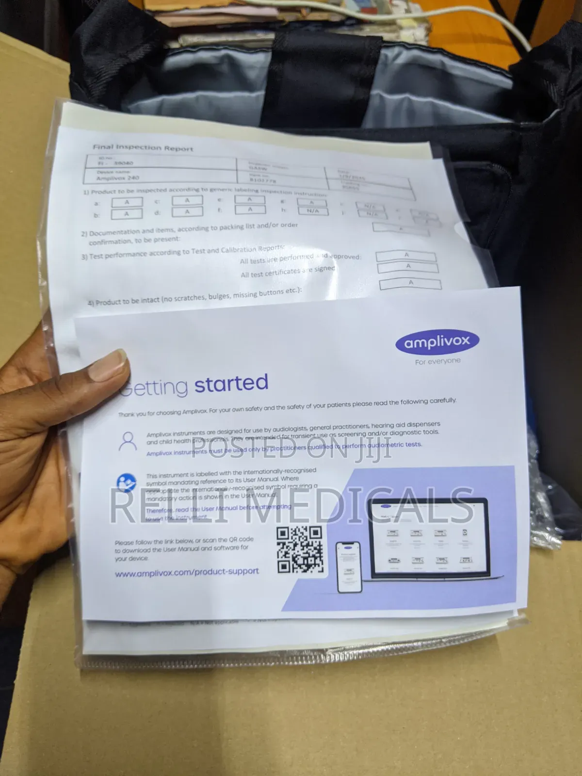 Amplivox Diagnostic Audiometer