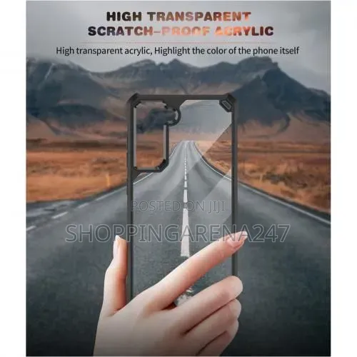 Samsung Galaxy S21Fe Rugged Transparent Back Case