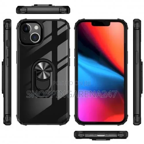 Apple iPhone 13 Mini Rugged Transparent Back Pouch