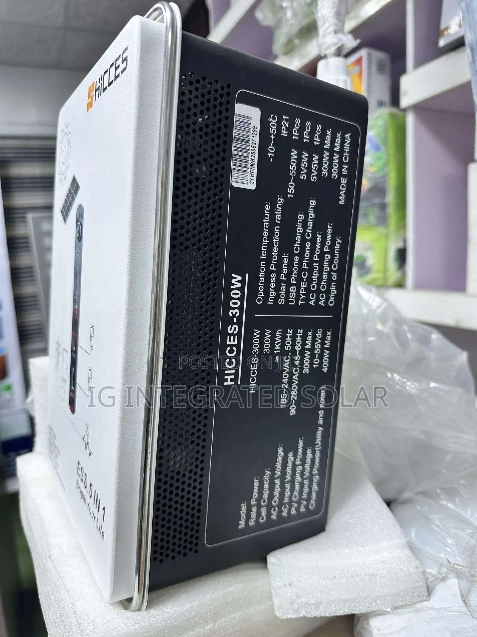 1000w Lithium Battery Solar Generator