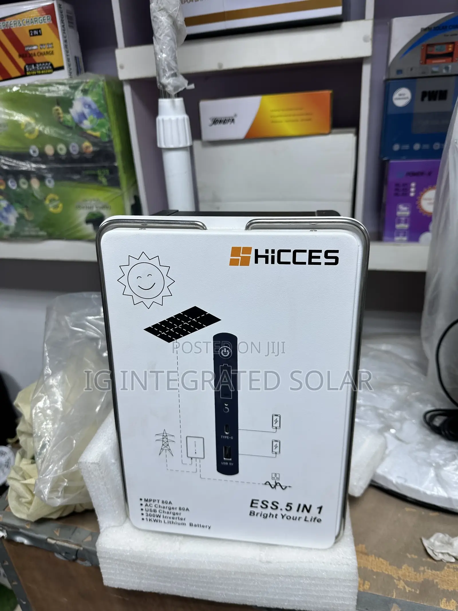 1000w Lithium Battery Solar Generator