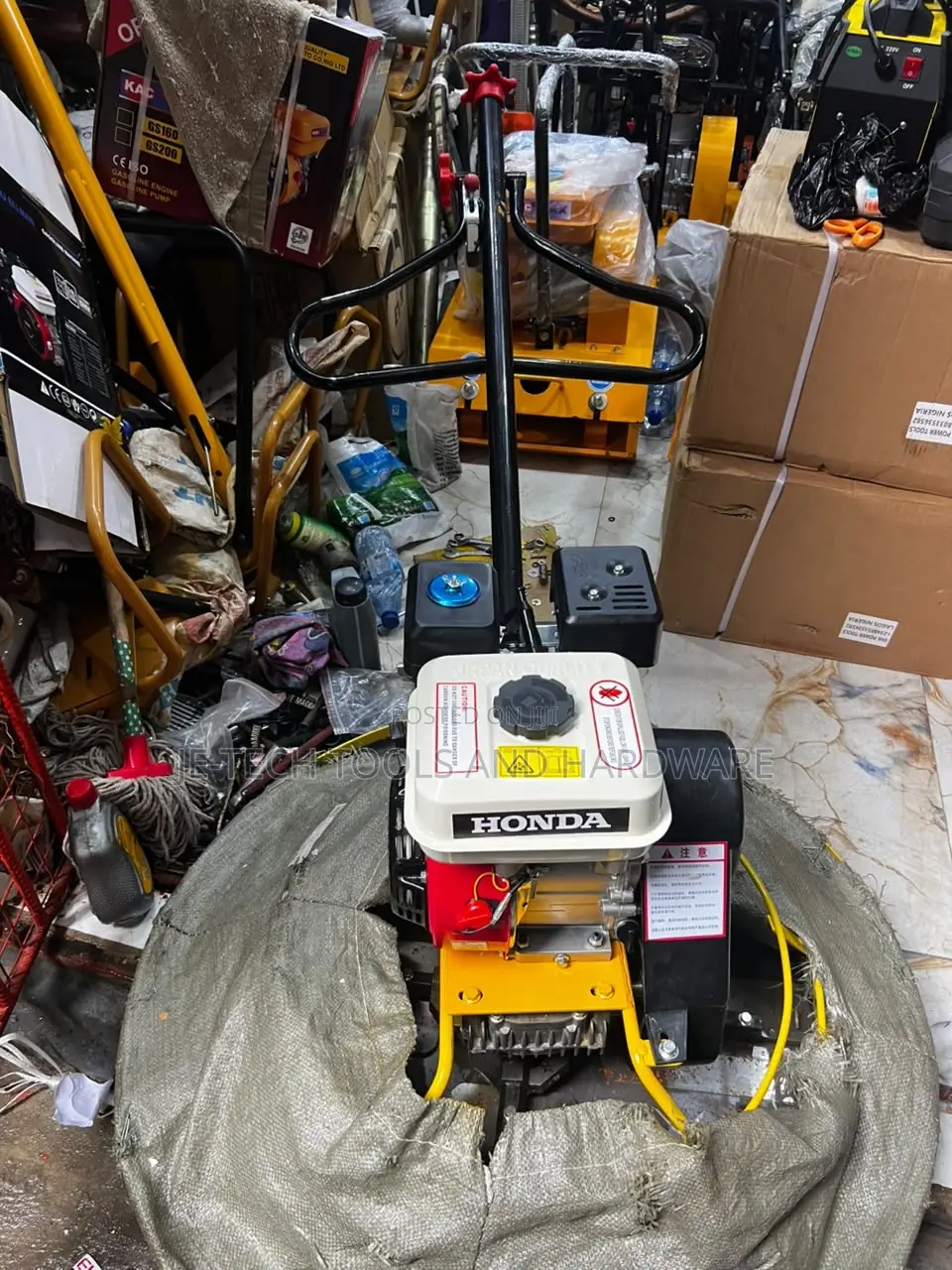 36 Inch Hand Push Concrete Power Trowel Machine