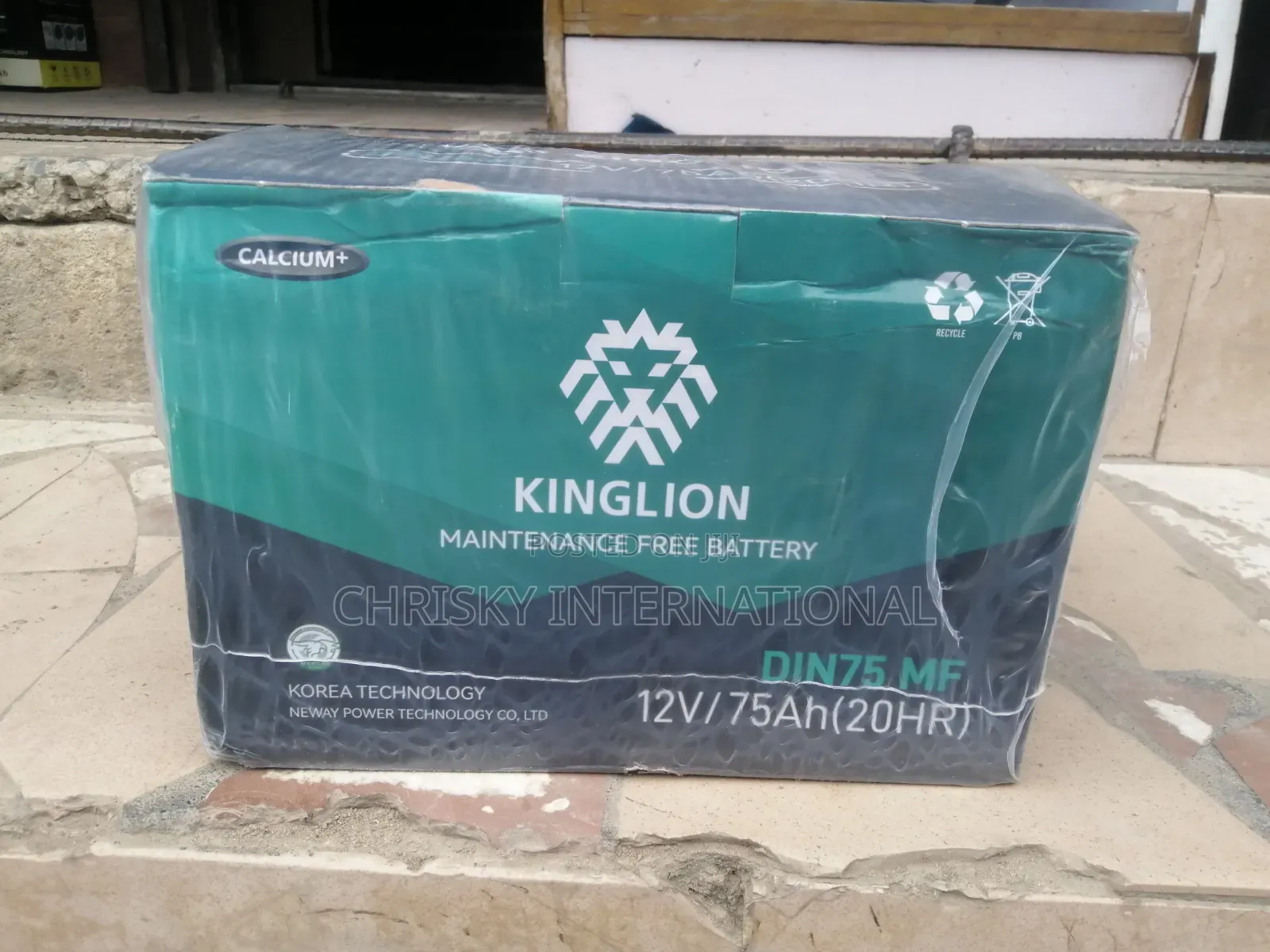 75ahs Original Car Battery