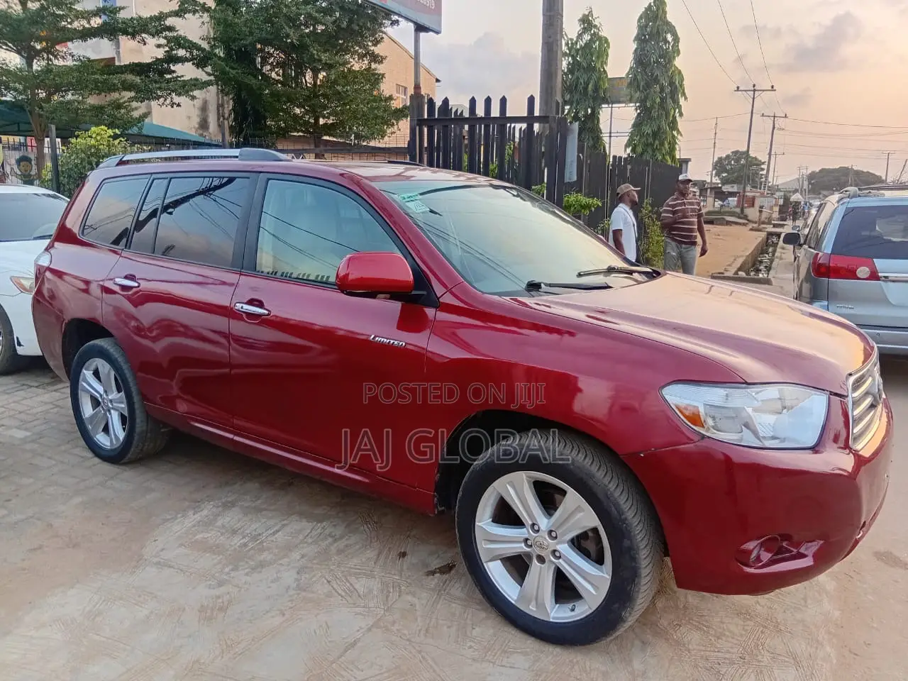 Toyota Highlander 2008 Red