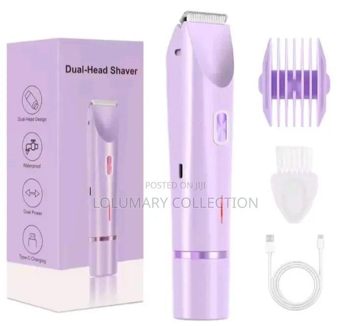 Rechargeable Dual Head Shaver Armpit Shaver