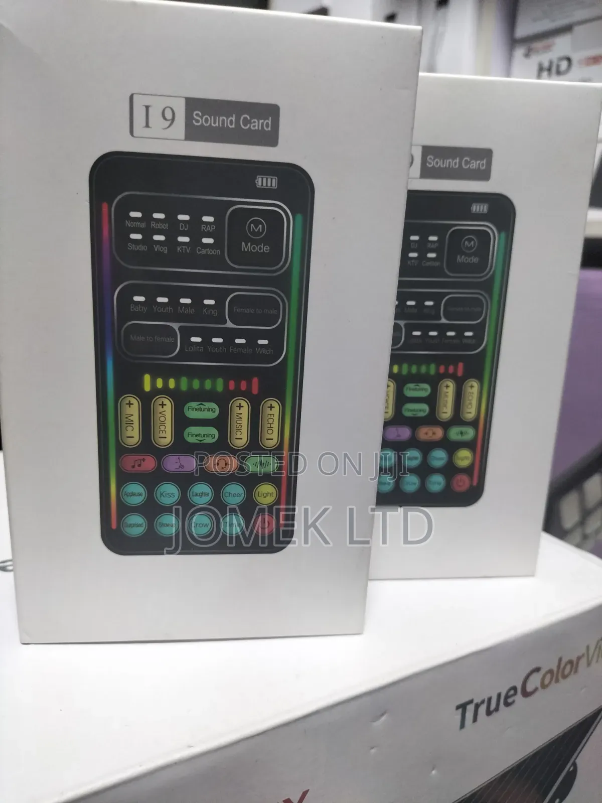 I9 Voice Changer Full Kit Multiple Audio Effect Bluetooth Live Sound