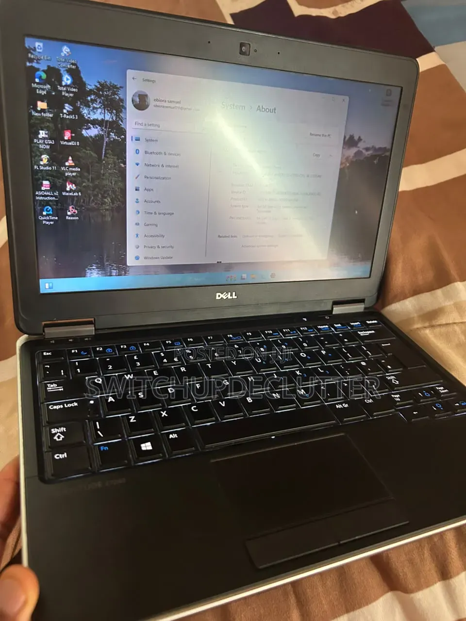 Laptop Dell Latitude E7240 8GB Intel Core i5 SSD 500GB