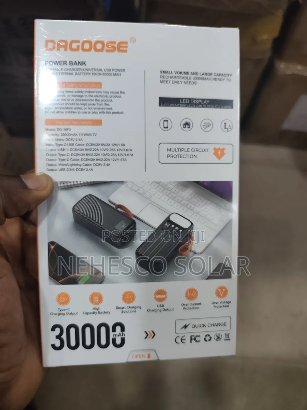 Massive 30,000mAh Dagoose Power Bank