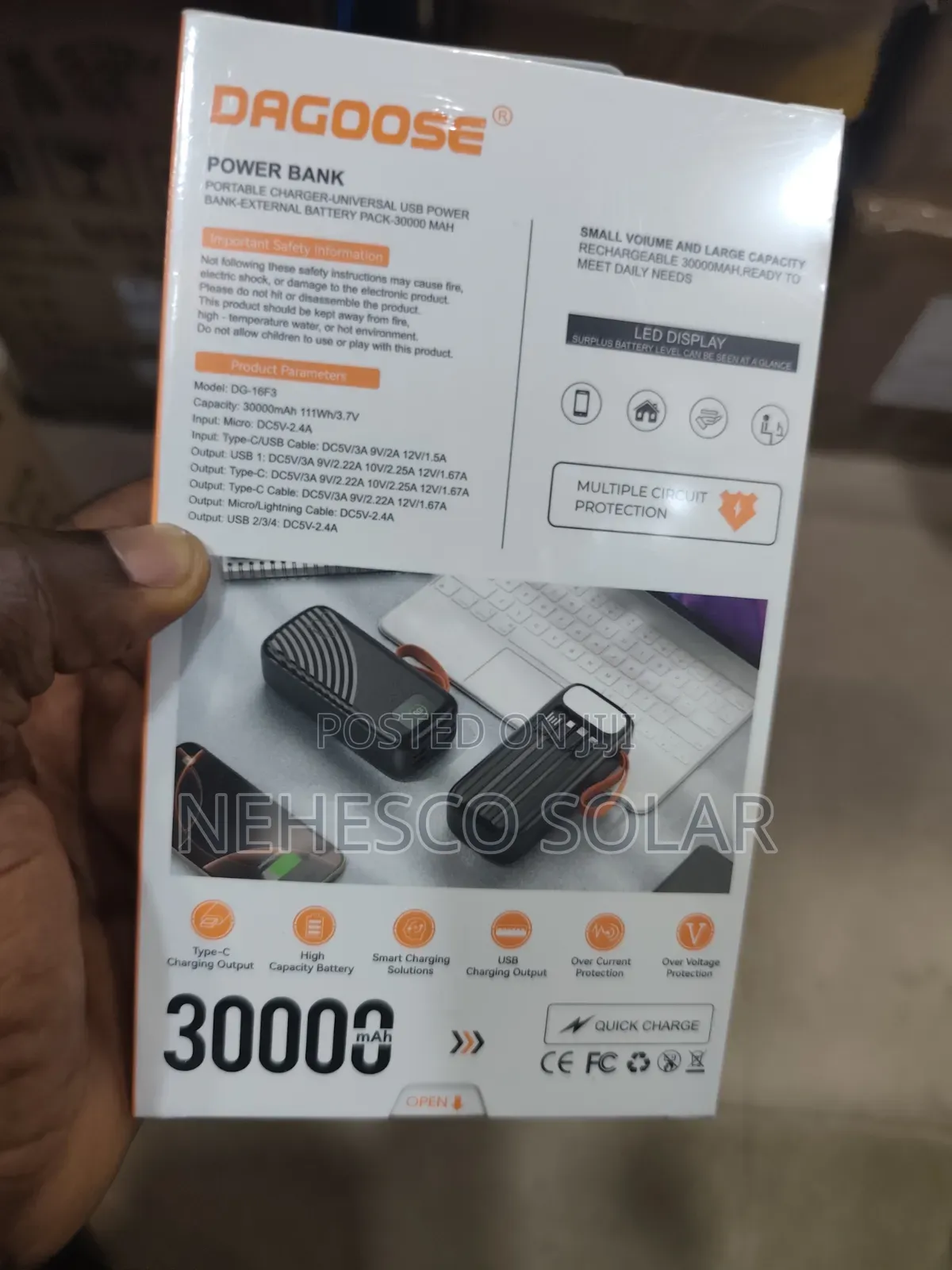 Original Dagoose 30,000mAh | Brand New