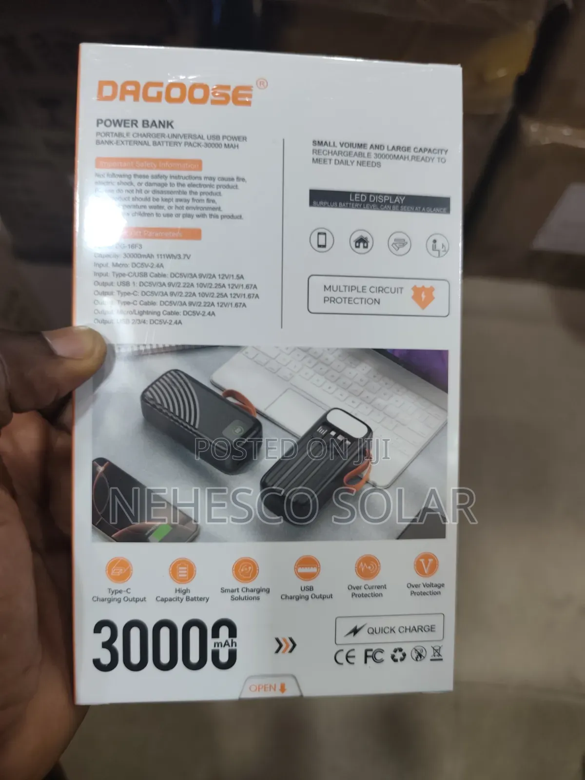 Best Selling 30,000mAh Dagoose Power Bank