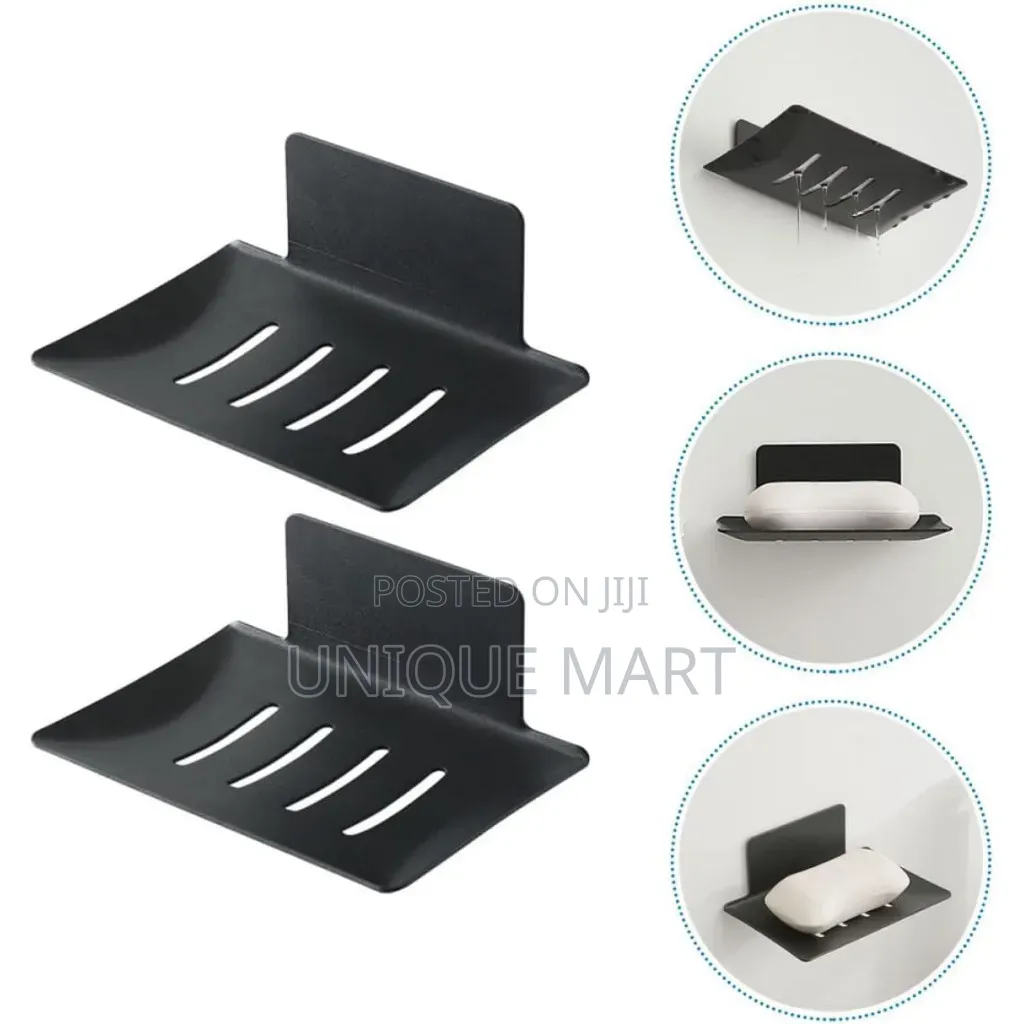 Quality Wall Mounted Black Steel Sus 304 Soap Dish