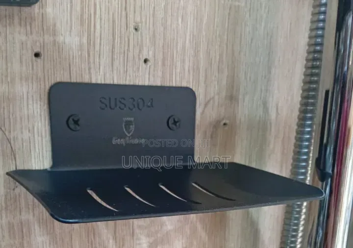 Quality Wall Mounted Black Steel Sus 304 Soap Dish