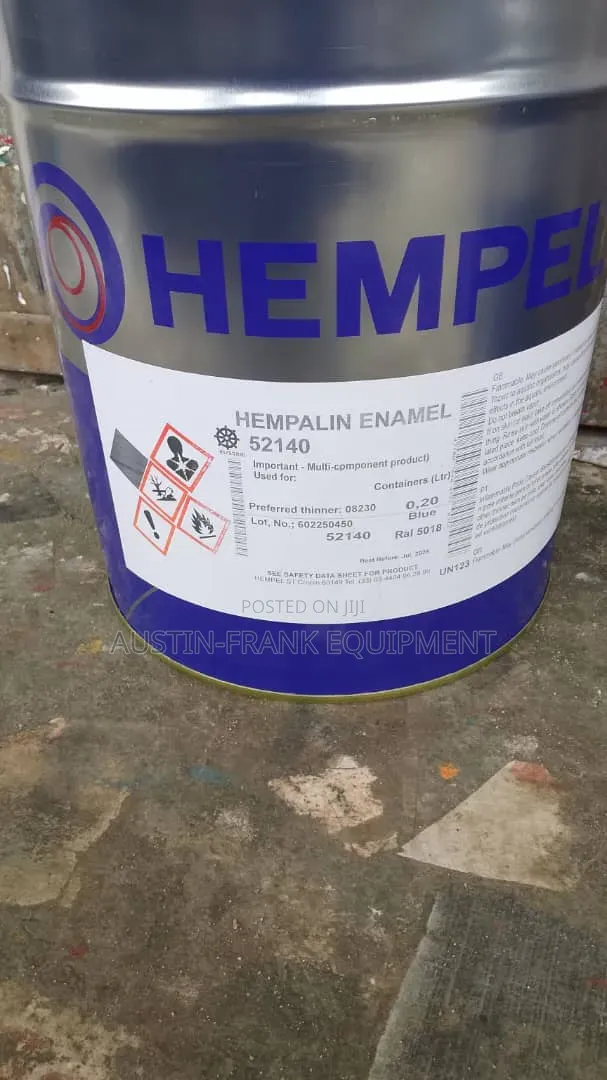 Hempel Hempalin Enamel 52140 Marine Paint.