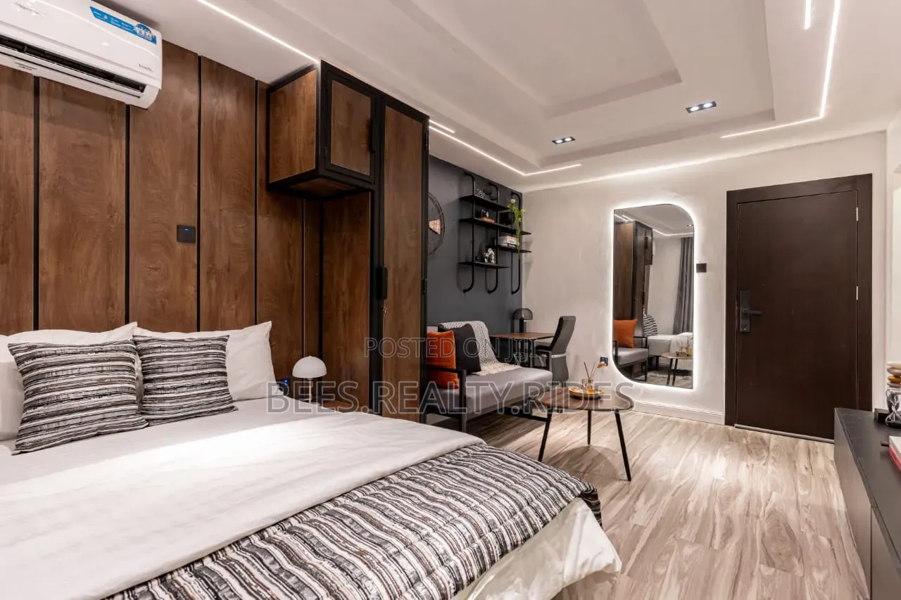 Deluxe Studio Apartment With a Work Station