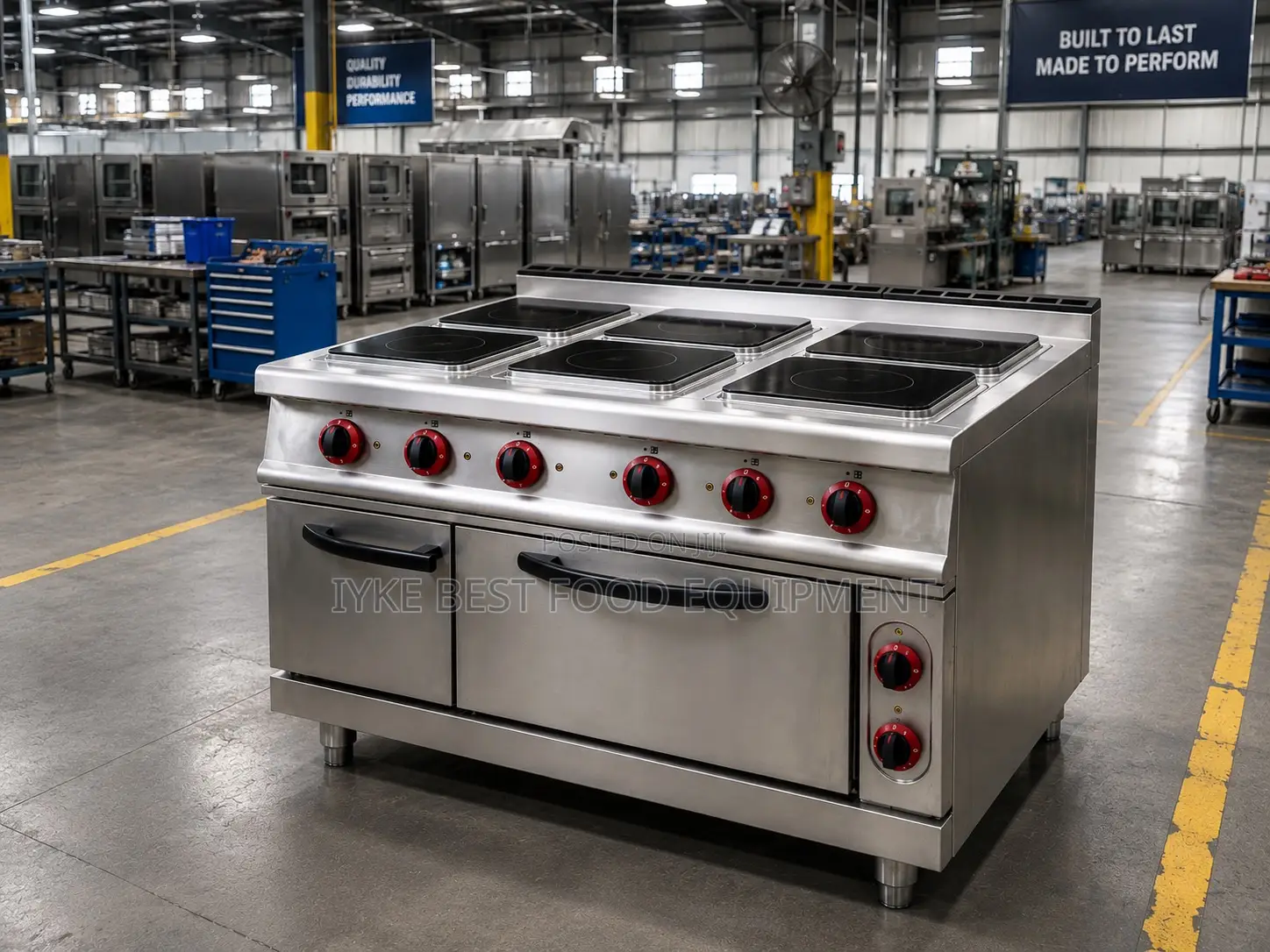 6 Plates Electric Cooker With Oven