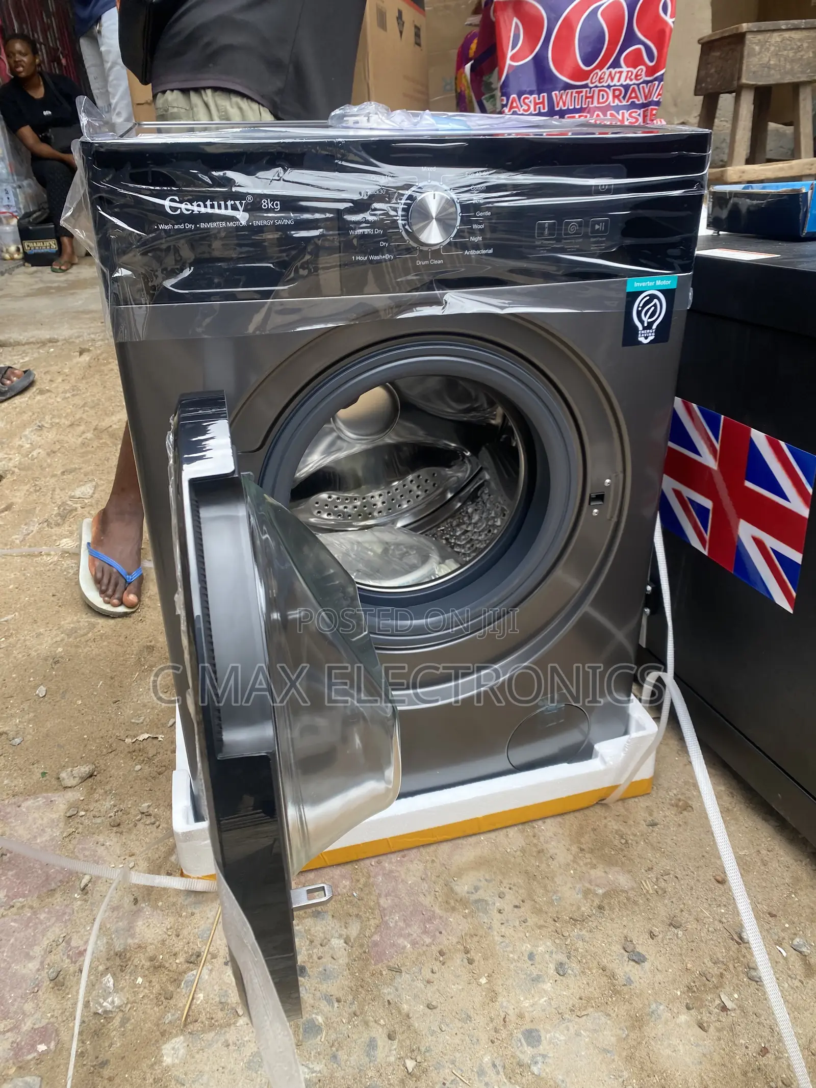 Century 8kg Washing Machine With 2 Year Warranty