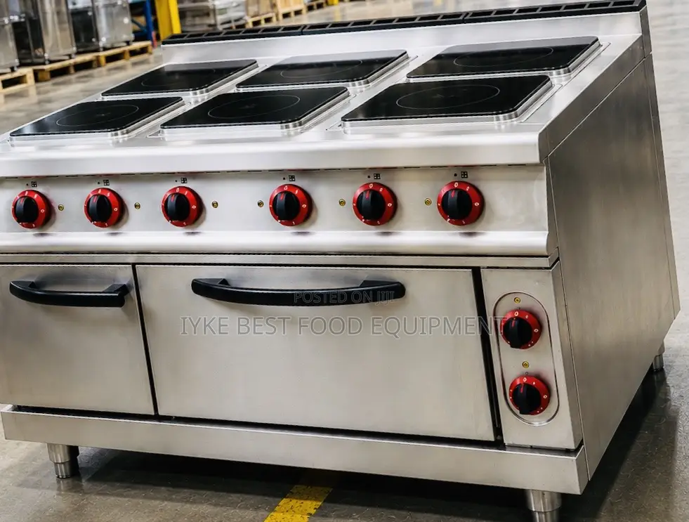 6 Plates Electric Cooker With Oven