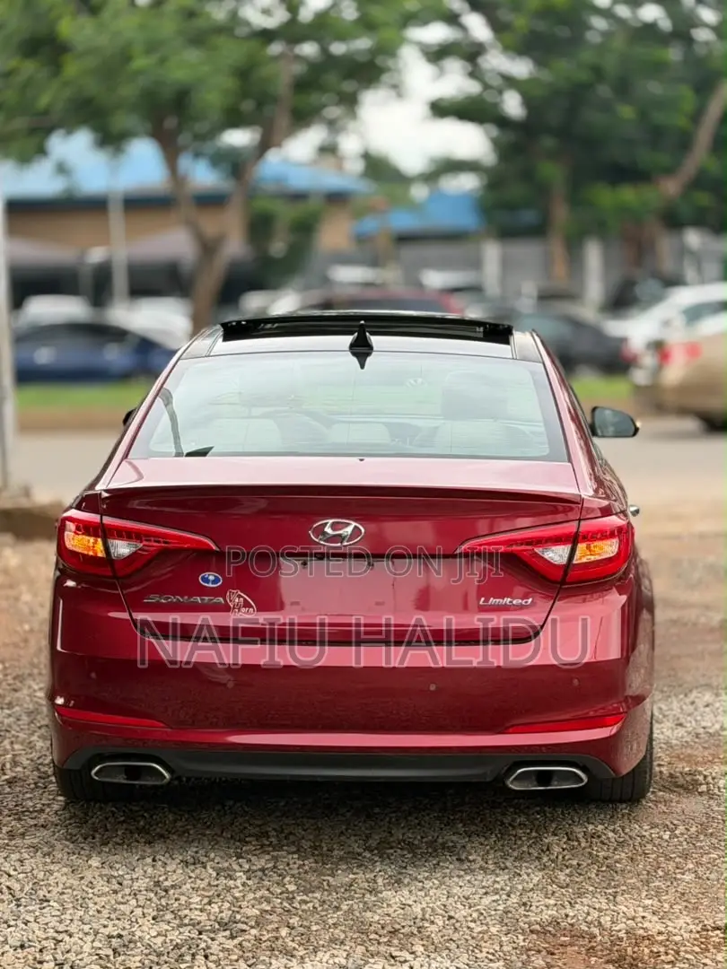 Hyundai Sonata 2017 Red