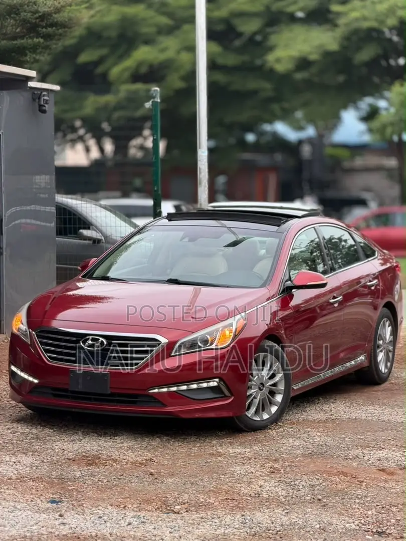 Hyundai Sonata 2017 Red