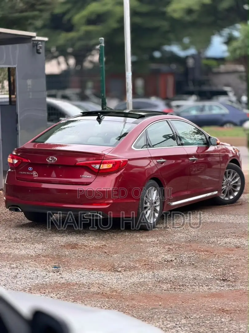Hyundai Sonata 2017 Red