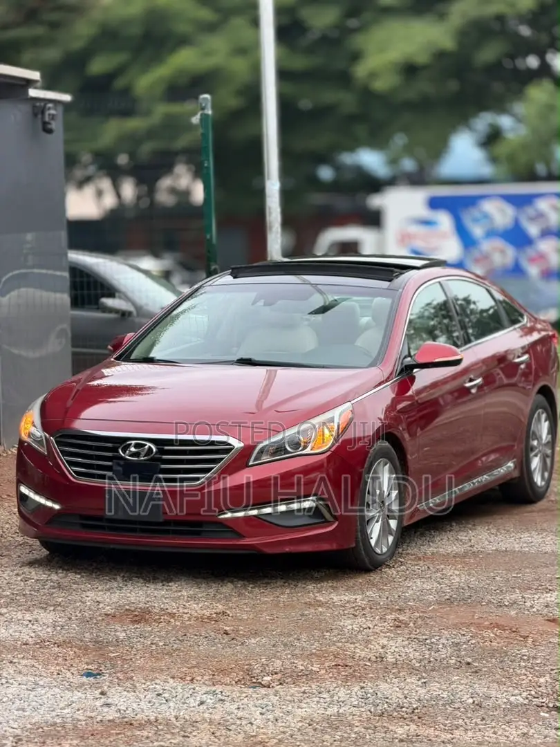 Hyundai Sonata 2017 Red