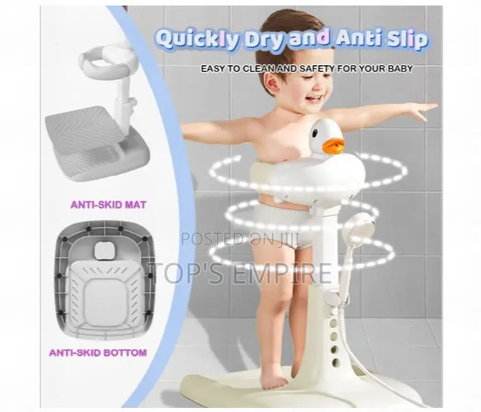 Make Bath Time Safer With This Standing Baby Bath Station