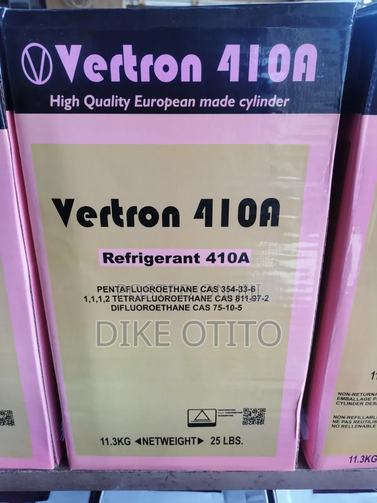 Vertron R410a Gas 11.3kg