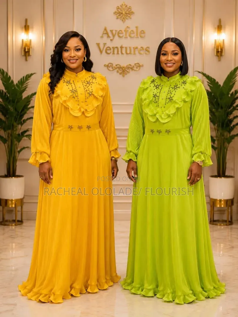 Elegant Women Long Gown
