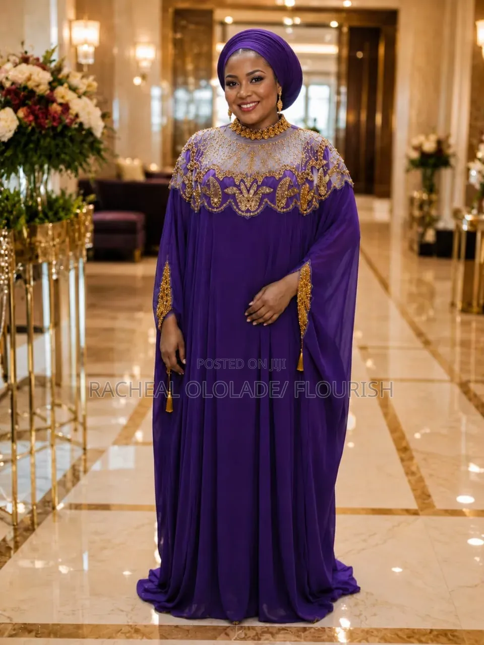 Elegant Women Long Gown