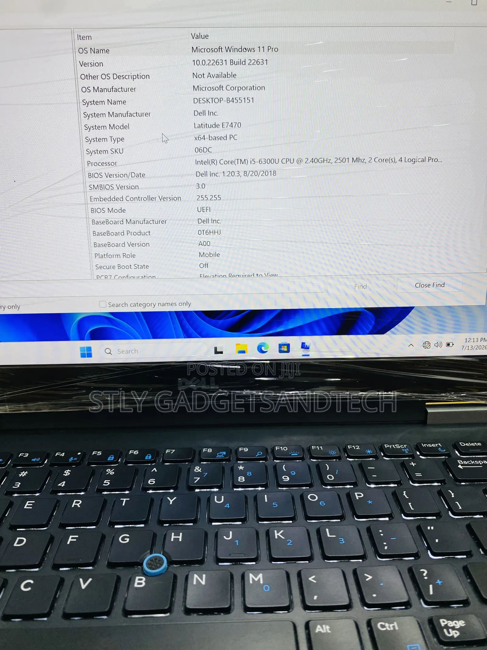 Laptop Dell Latitude E7470 8GB Intel Core i5 SSD 128GB