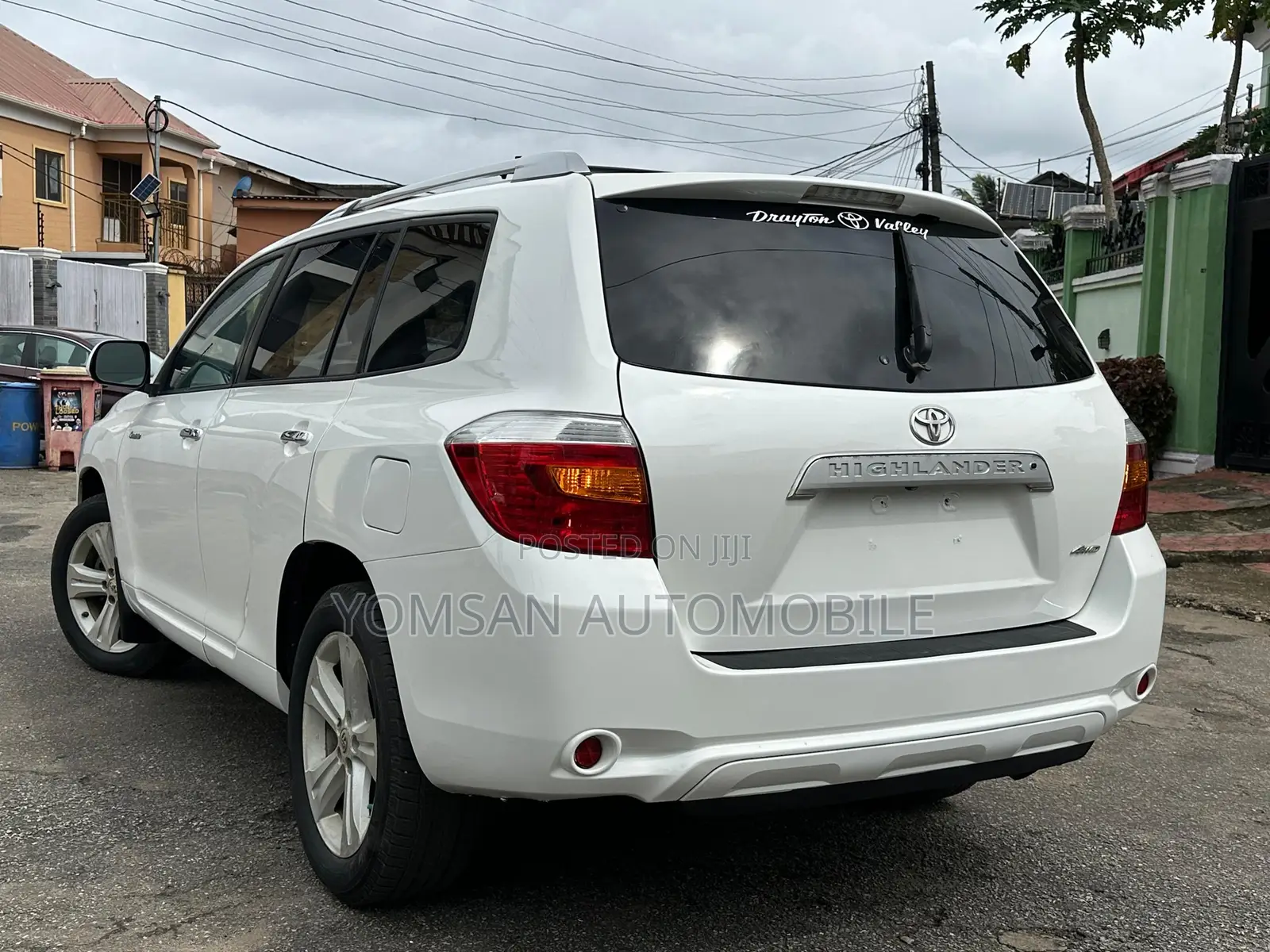 Toyota Highlander Limited 2010 White