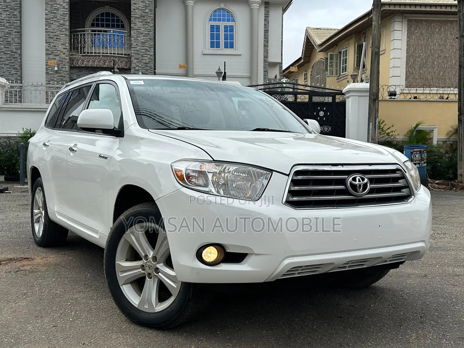 Toyota Highlander Limited 2010 White