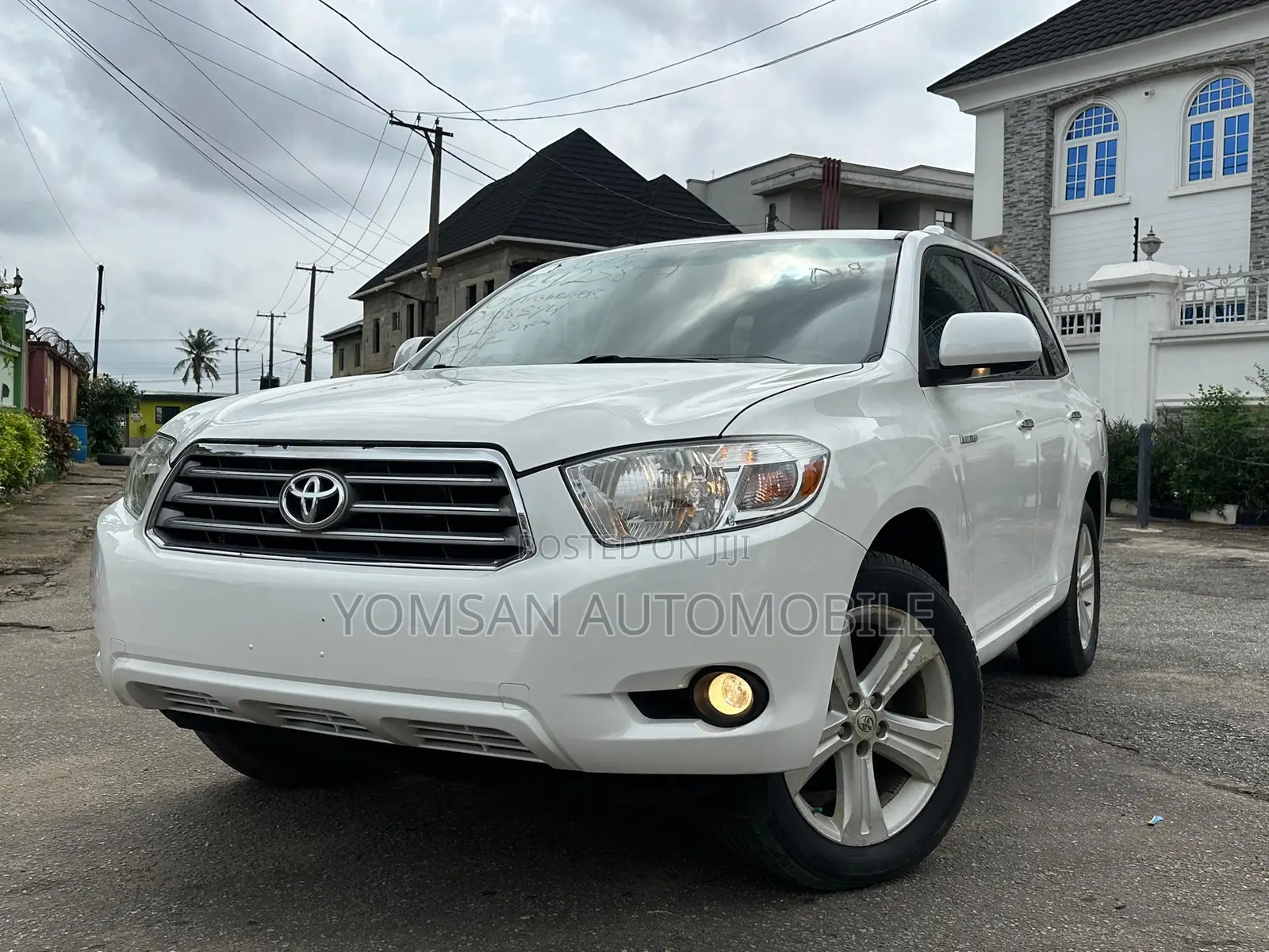 Toyota Highlander Limited 2010 White