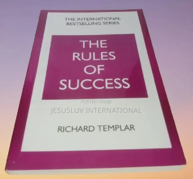 The Rules of Success: A Personal Code for Taking Control of Your Life.