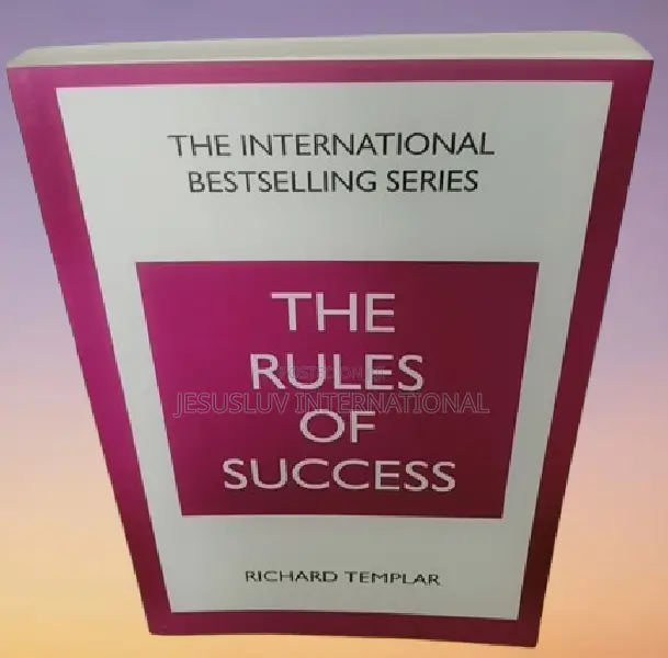 The Rules of Success: A Personal Code for Taking Control of Your Life.