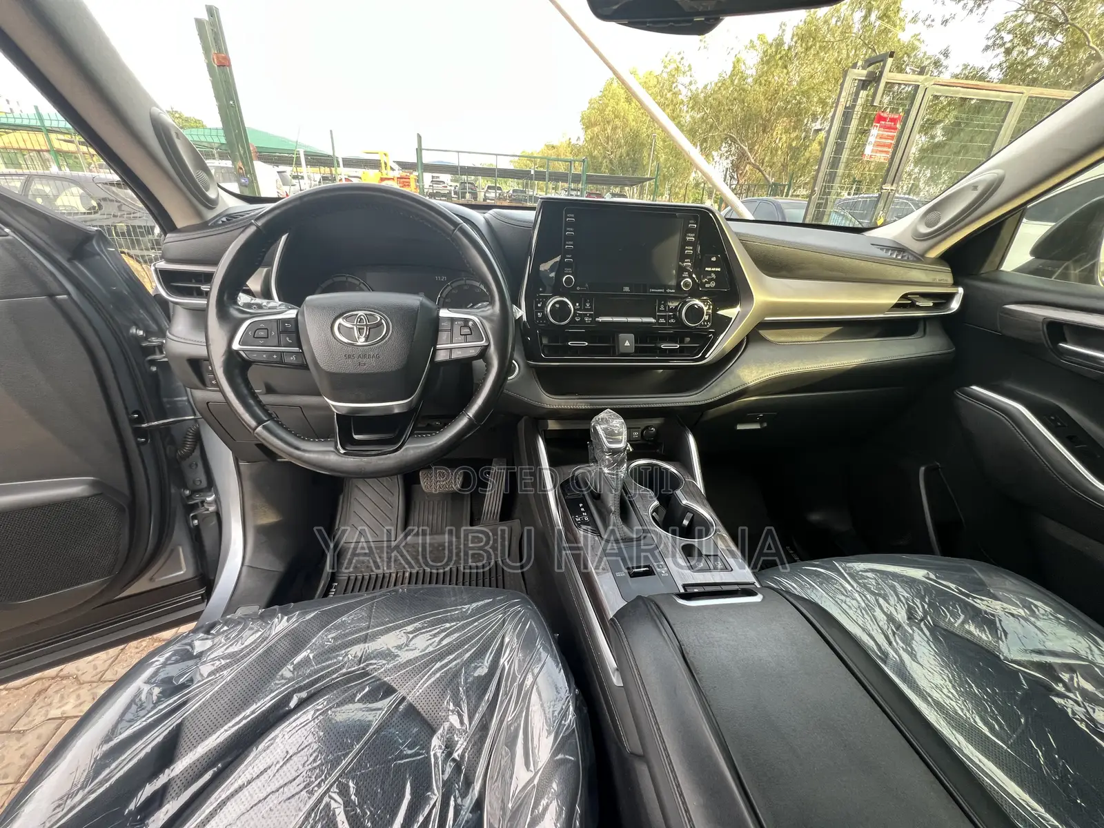Toyota Highlander Limited 2021 Blue