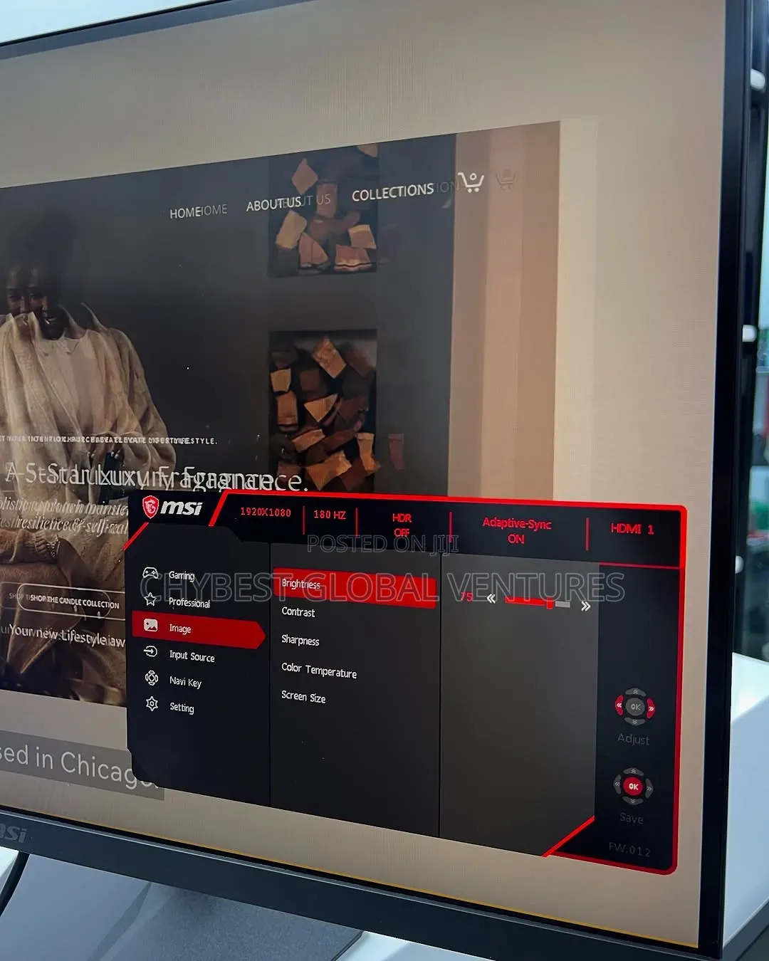 27 Inches MSI Monitor Resolution 1440p